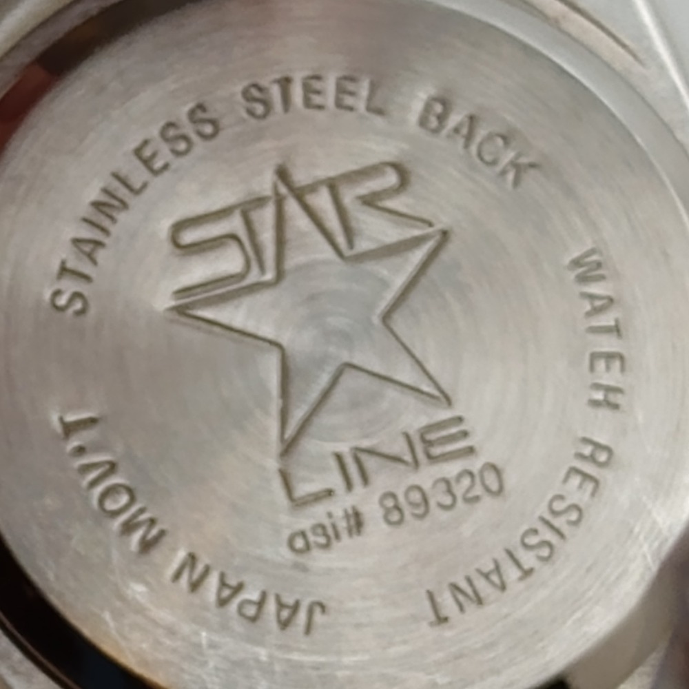 Atronic STAR Line 89320 Watch Graphic Dial Stainless Steel New Battery Rare - Picture 10 of 12